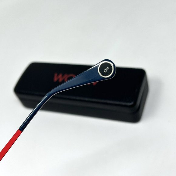 Woow Carry On 1 Eyeglasses Frame Col. 9528 AO Fluo Red Cherry 49 [] 22 140 - Picture 7 of 14